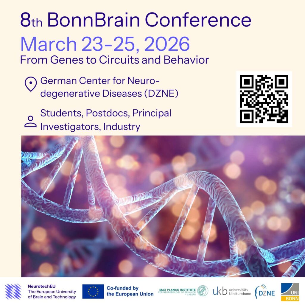 Join the BonnBrain Conference 2026 – From Genes to Circuits and Behavior