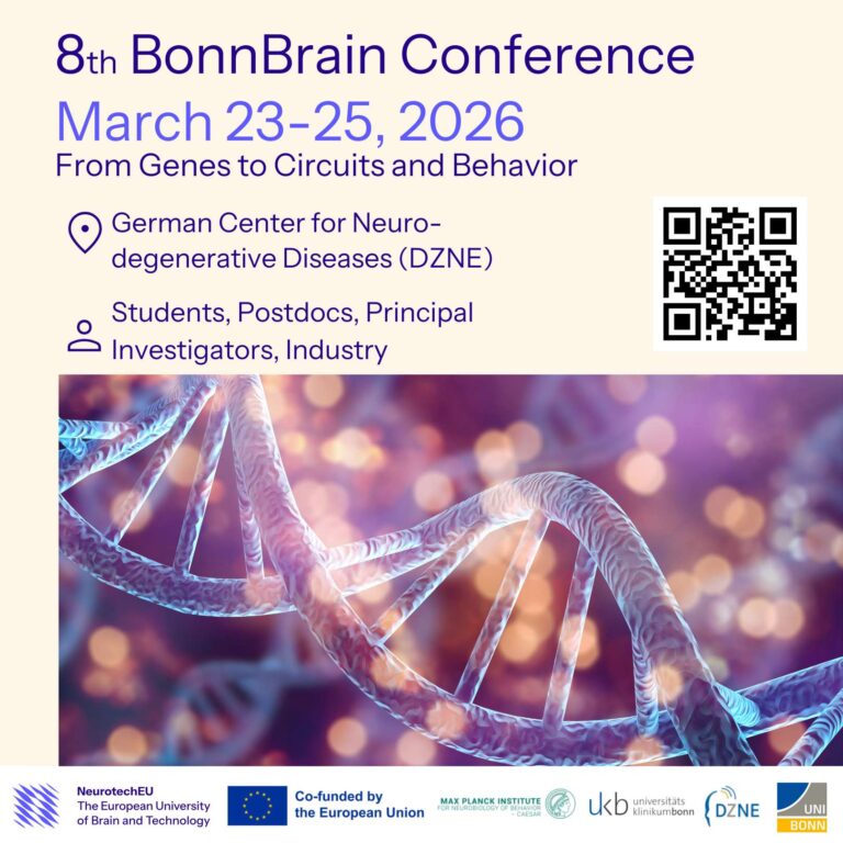 Join the BonnBrain Conference 2026 – From Genes to Circuits and Behavior