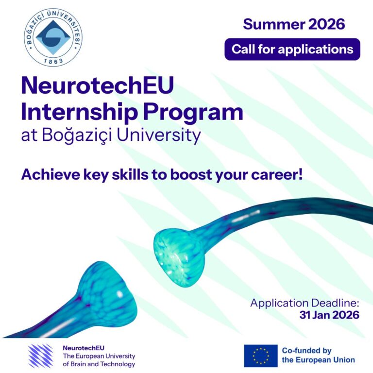 Internship Program at Boğaziçi University in Istanbul