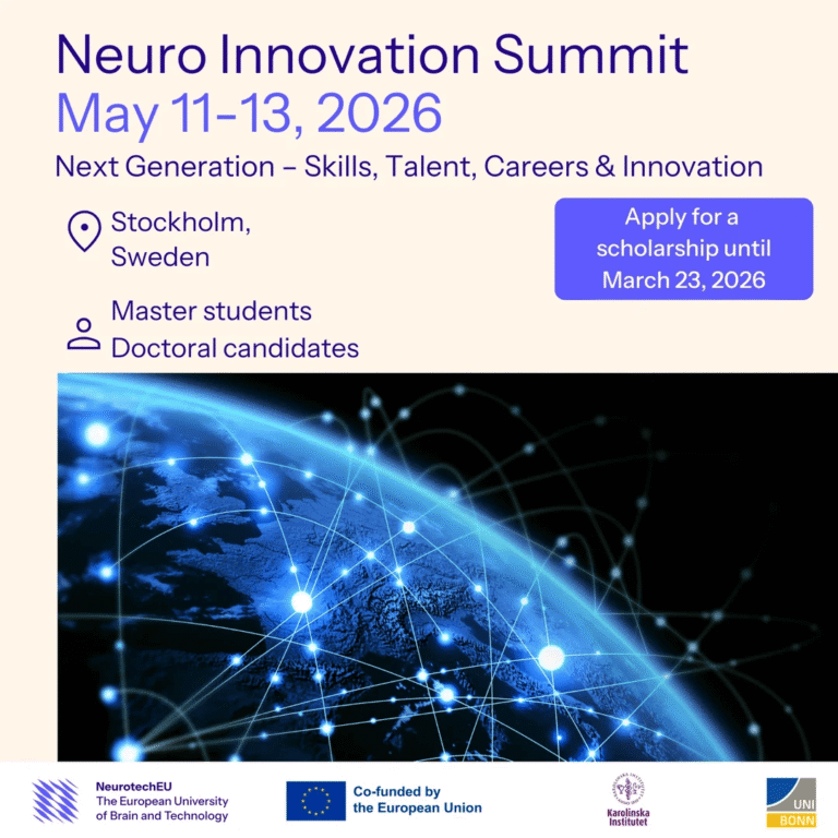 Neuro Innovation Summit for Students – Summit and Training Sessions