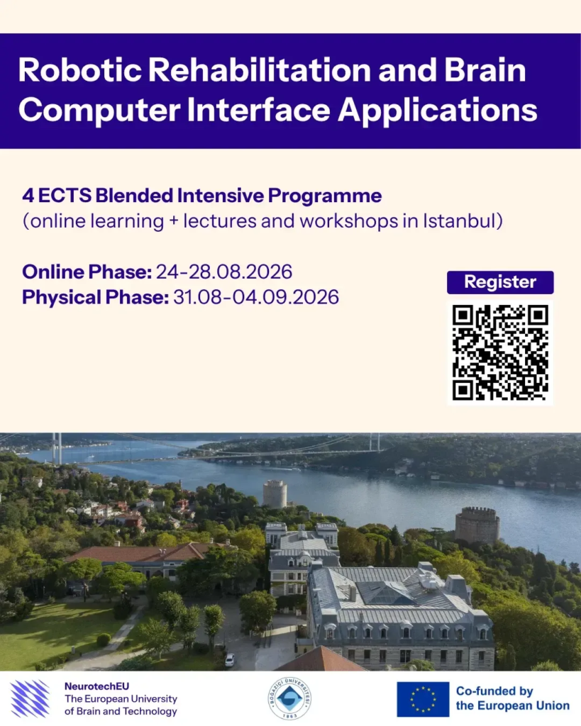 NeurotechEU Blended Intensive Program: Robotic rehabilitation and BCI applications