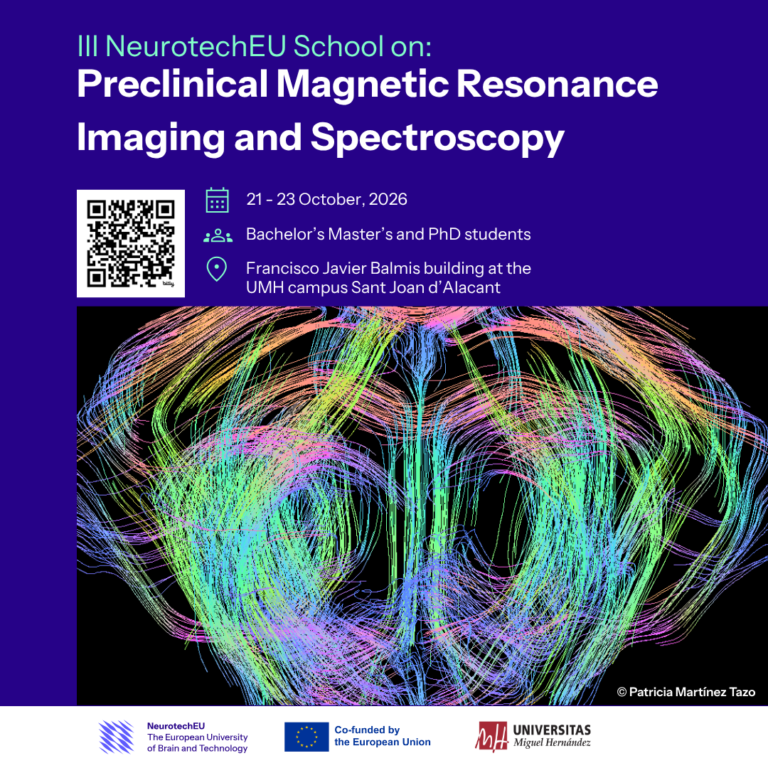 3rd NeurotechEU School on Preclinical Magnetic Resonance Imaging and Spectroscopy